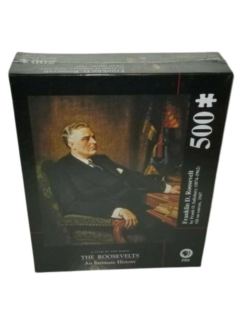 The Roosevelts An Intimate History Franklin D. Roosevelt 500 Piece PBS Puzzle